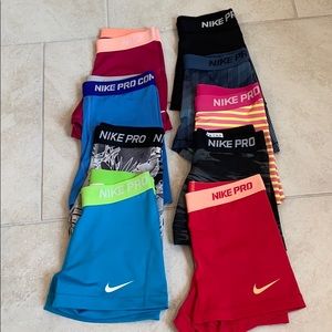 Nike pro shorts 9 pairs,SOLD SOLD SOLD